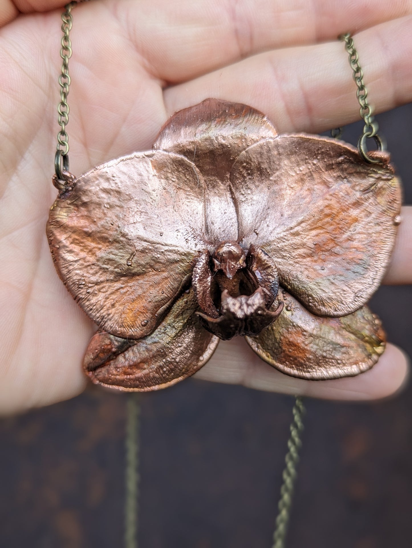 Moth Orchid Necklace