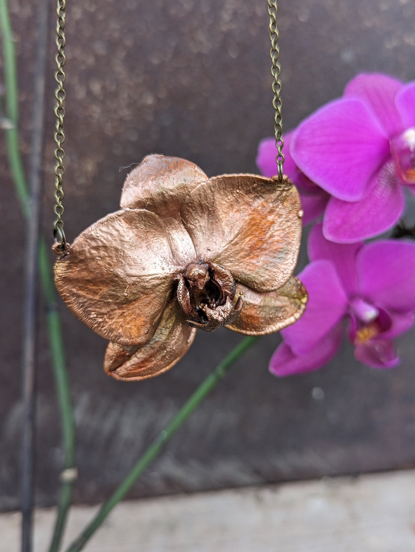 Moth Orchid Necklace