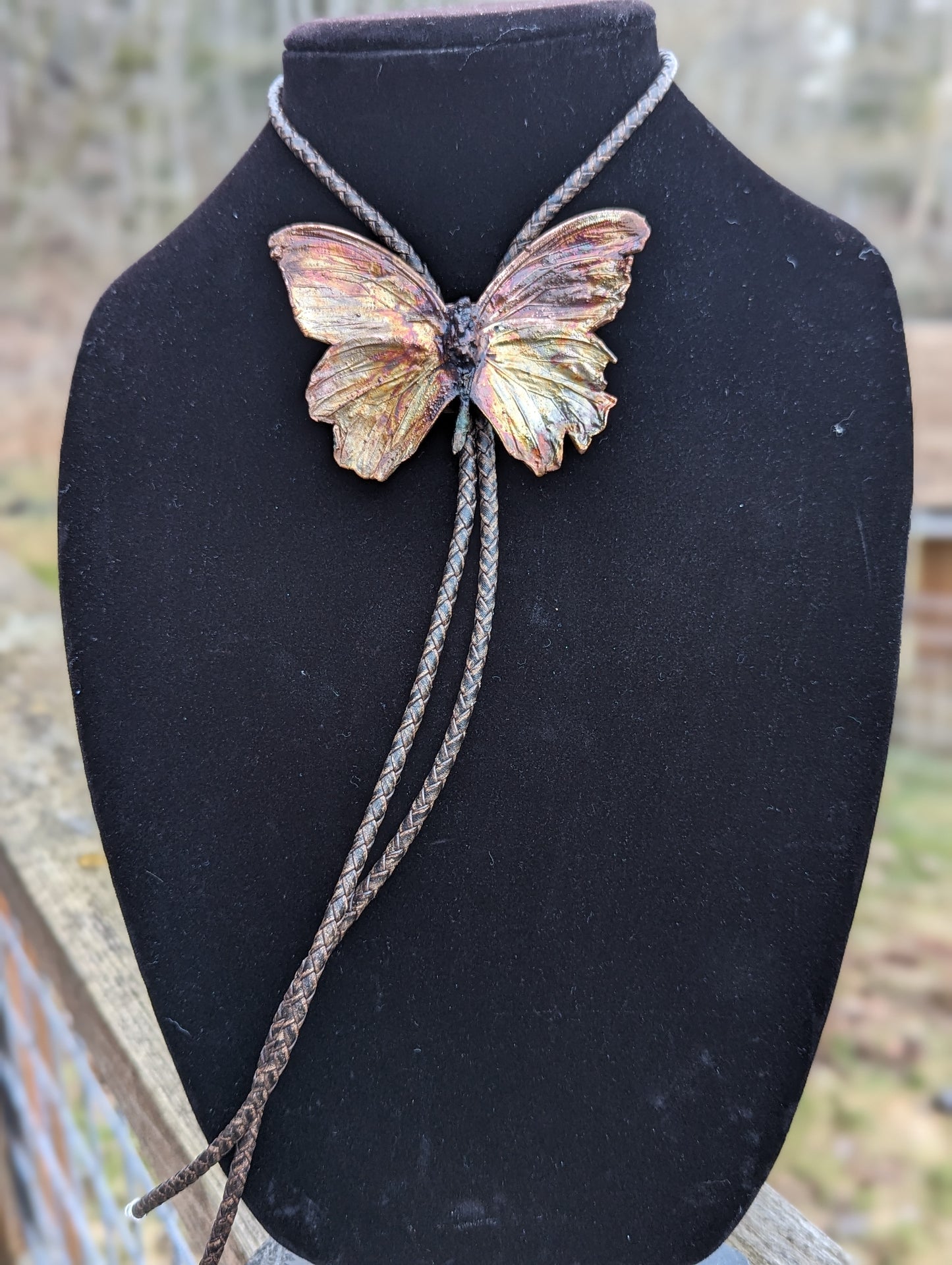 Tattered Wing Butterfly Bolo
