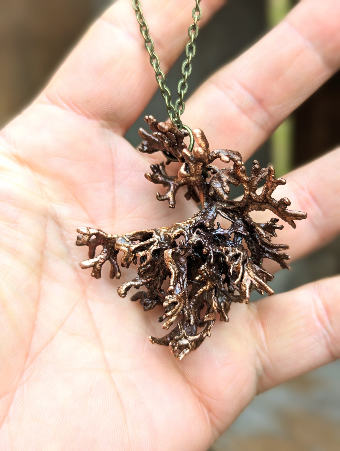 Oakmoss Lichen Necklace