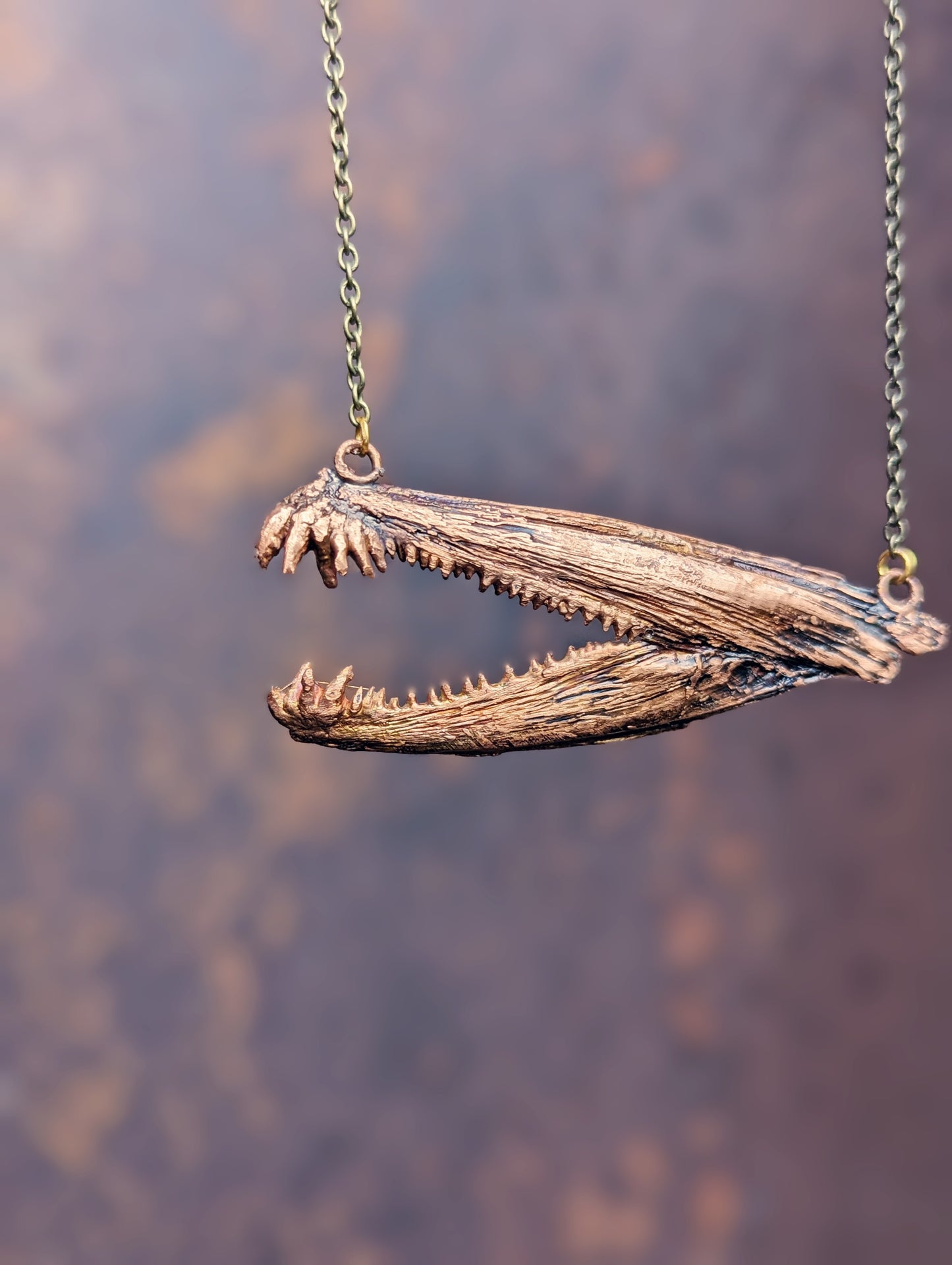 Salmon Jaws Necklace