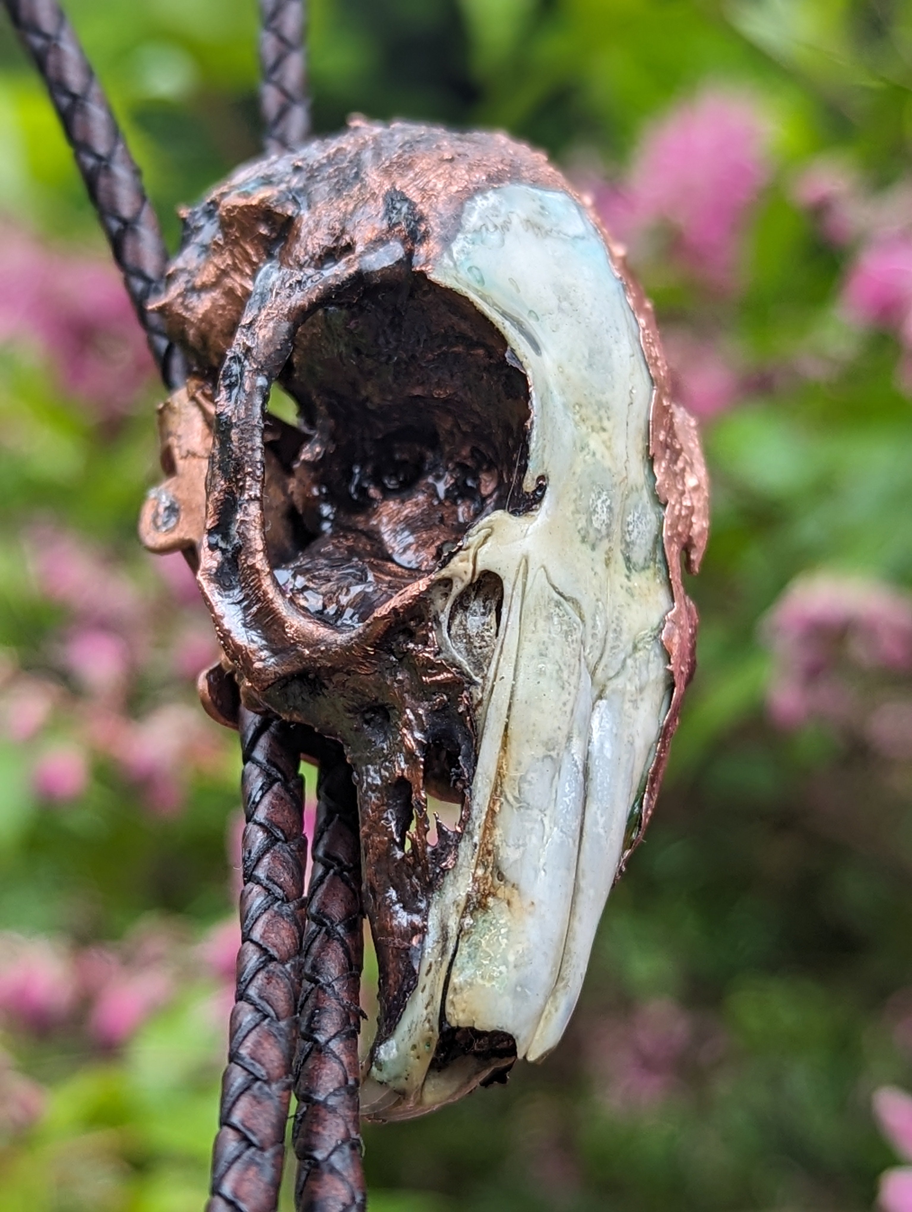 Rabbit Skull Bolo Tie