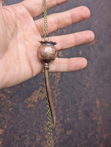 Poppy Pod Necklace