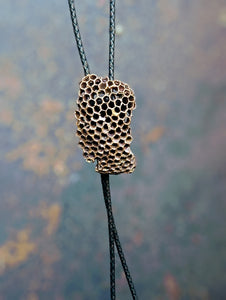 Wasp Nest Bolo Tie