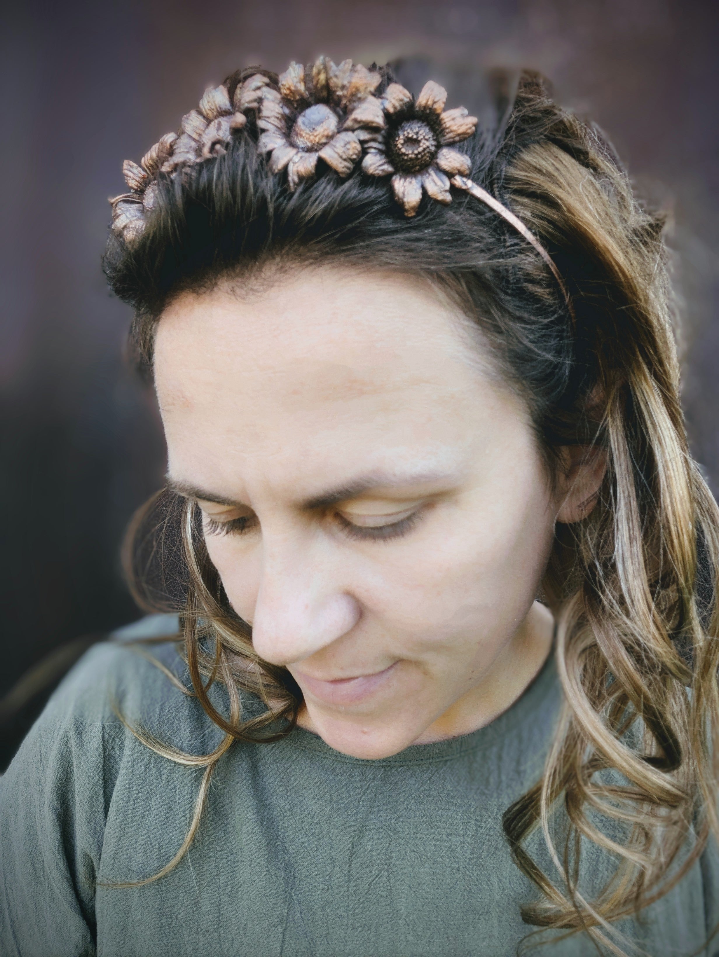 Oxeye Daisy Headband