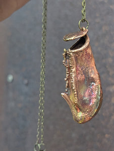 Carnivorous Nepenthes Pitcher Necklace