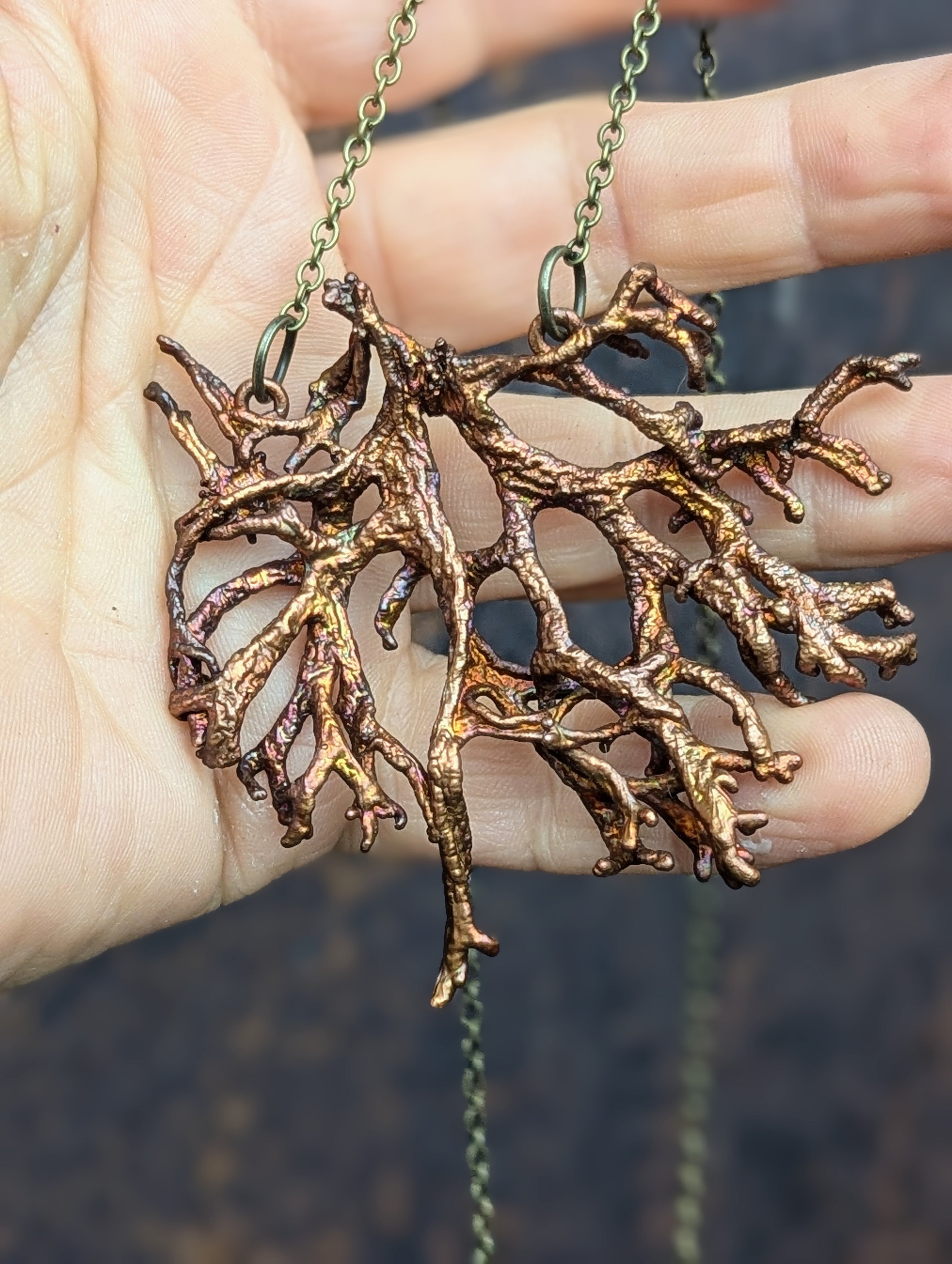 Oakmoss Lichen Necklace